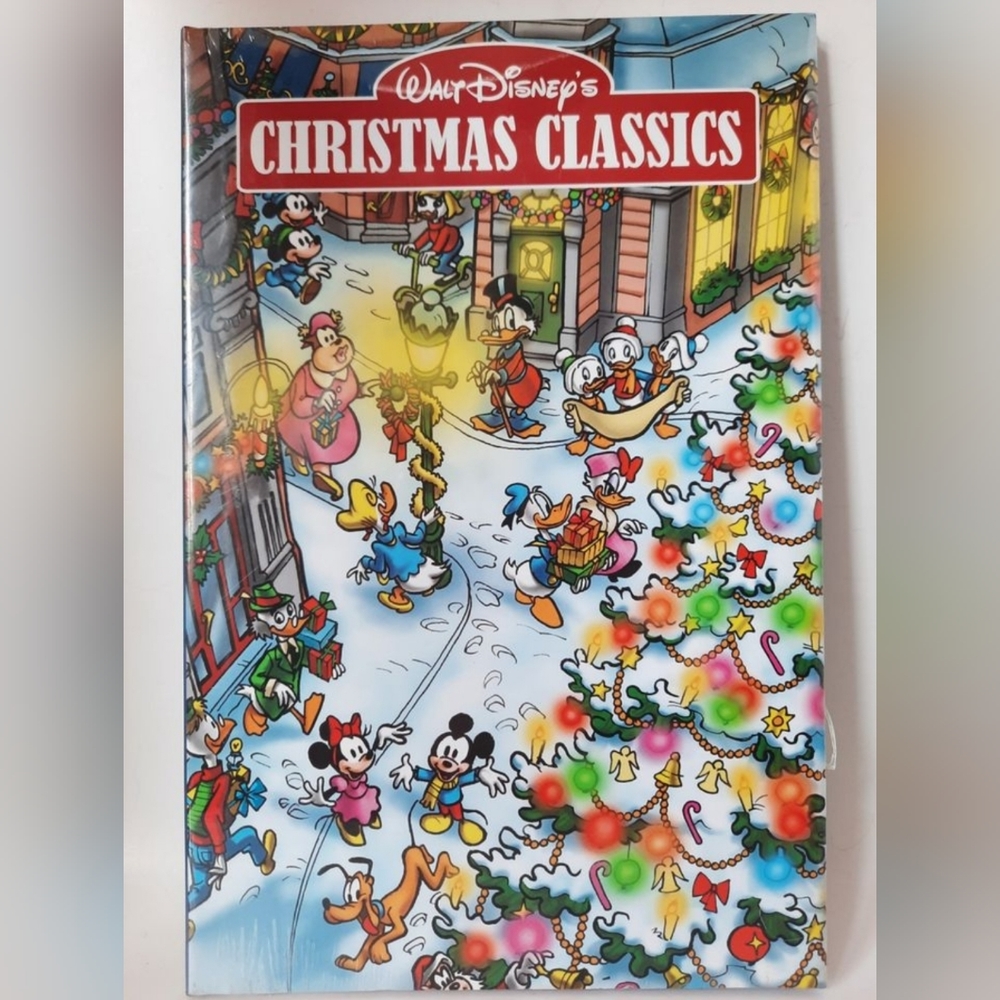 NEW Sealed Walt Disney's Christmas Classics Hardcover Book
